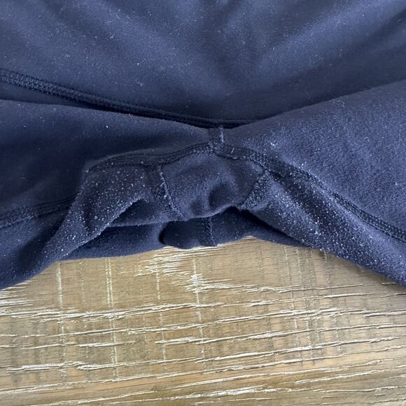 lululemon vintage low rise 21" cropped leggings black size 8 - Picture 5 of 7